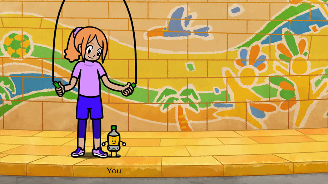 Official Rhythm Heaven Groove promotional artwork from Nintendo.