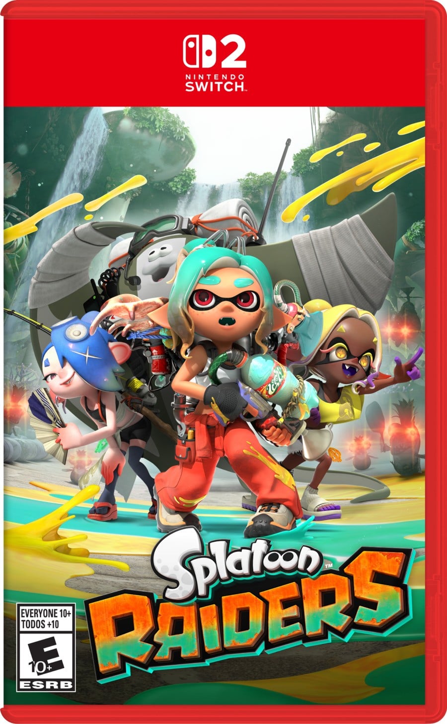 Splatoon Raiders Box Art